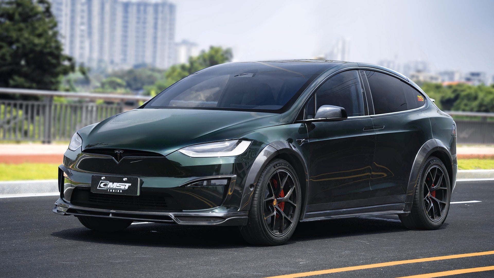 CMST Carbon Fiber Full Body Kit for Tesla Model X Gen 2 2022 - 2026 Aftermarket Carbon Fiber Part / Bodykit - Robot Bodykits
