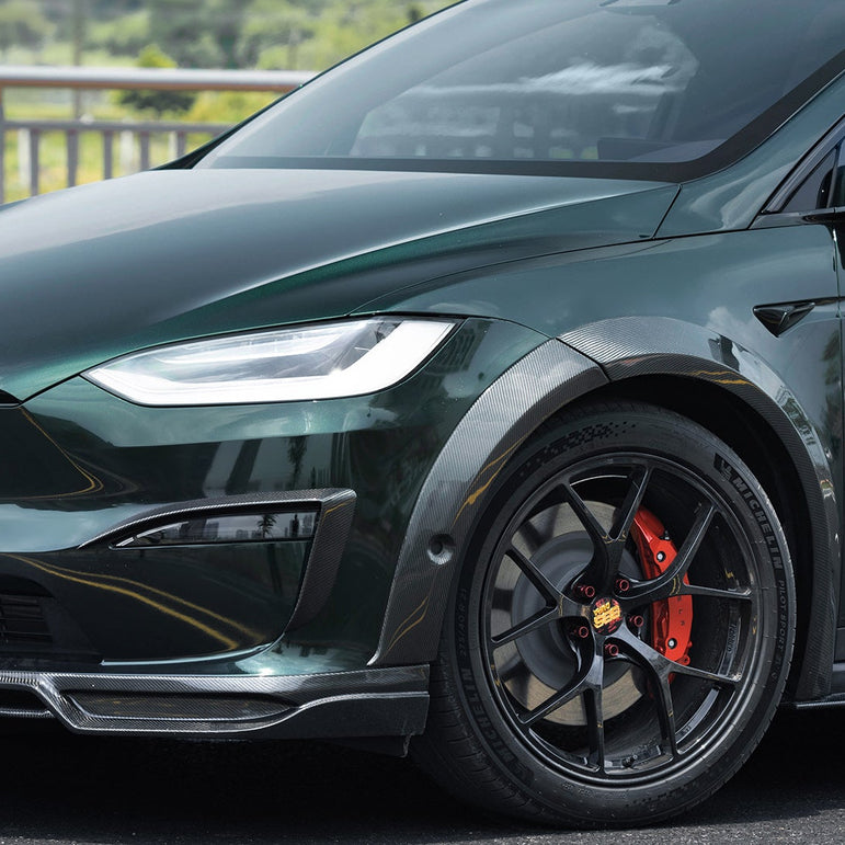 CMST Carbon Fiber Full Body Kit for Tesla Model X Gen 2 2022 - 2026 Aftermarket Carbon Fiber Part / Bodykit - Robot Bodykits