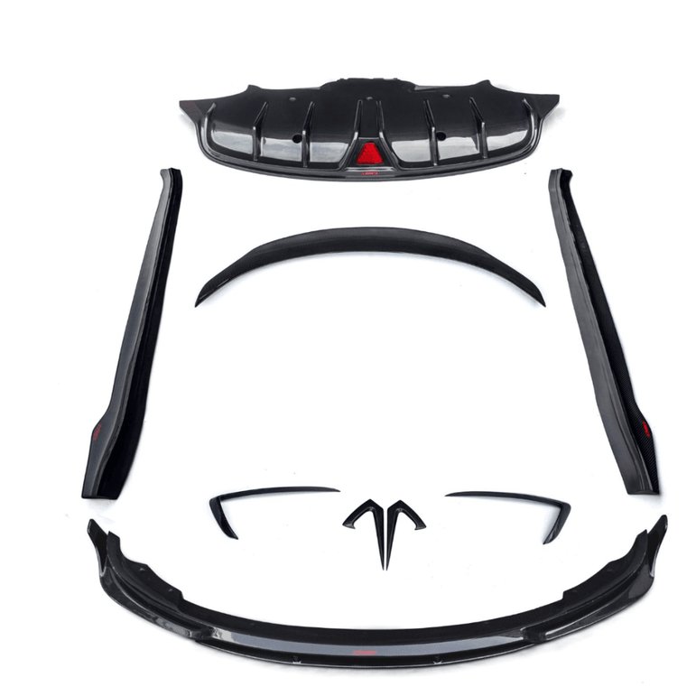 CMST Carbon Fiber Full Body Kit Style C for Tesla Model 3 Aftermarket Carbon Fiber Part / Bodykit - Robot Bodykits