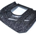 CMST Carbon Fiber Glass Transparent Hood Stage 2 ( Raised 2 inches ) for Ford Mustang S550.1 2015 - 2017 Aftermarket Carbon Fiber Part / Bodykit - Robot Bodykits