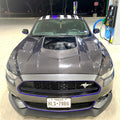 CMST Carbon Fiber Glass Transparent Hood Stage 2 ( Raised 2 inches ) for Ford Mustang S550.1 2015 - 2017 Aftermarket Carbon Fiber Part / Bodykit - Robot Bodykits