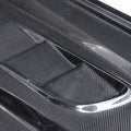 CMST Carbon Fiber Glass Transparent Hood Stage 2 ( Raised 2 inches ) for Ford Mustang S550.1 2015 - 2017 Aftermarket Carbon Fiber Part / Bodykit - Robot Bodykits