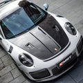 CMST Carbon Fiber GT2RS Style Hood For Porsche 911 991.1 991.2 Turbo GT3 GT3RS 718 Cayman Boxster Aftermarket Carbon Fiber Part / Bodykit - Robot Bodykits