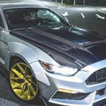CMST Carbon Fiber Hood Ver.1 for Ford Mustang S550.1 2015 - 2017 Aftermarket Carbon Fiber Part / Bodykit - Robot Bodykits