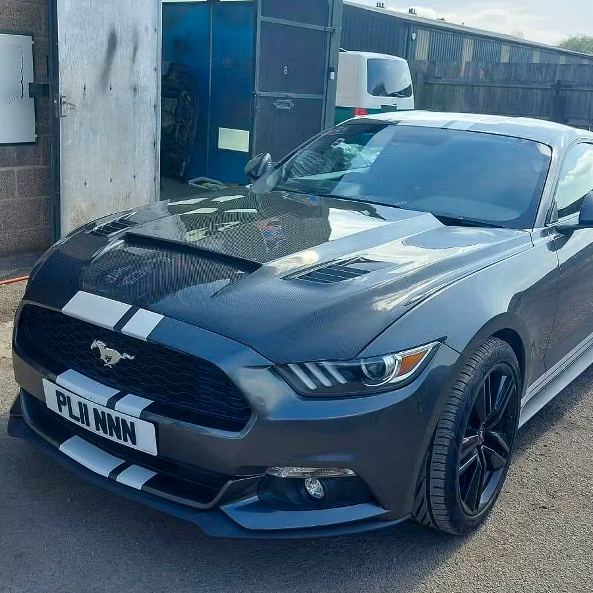 CMST Carbon Fiber Hood Ver.1 for Ford Mustang S550.1 2015 - 2017 Aftermarket Carbon Fiber Part / Bodykit - Robot Bodykits