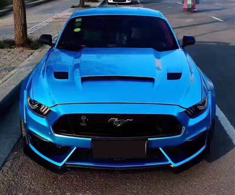 CMST Carbon Fiber Hood Ver.1 for Ford Mustang S550.1 2015 - 2017 Aftermarket Carbon Fiber Part / Bodykit - Robot Bodykits