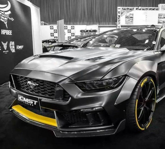 CMST Carbon Fiber Hood Ver.1 for Ford Mustang S550.1 2015 - 2017 Aftermarket Carbon Fiber Part / Bodykit - Robot Bodykits