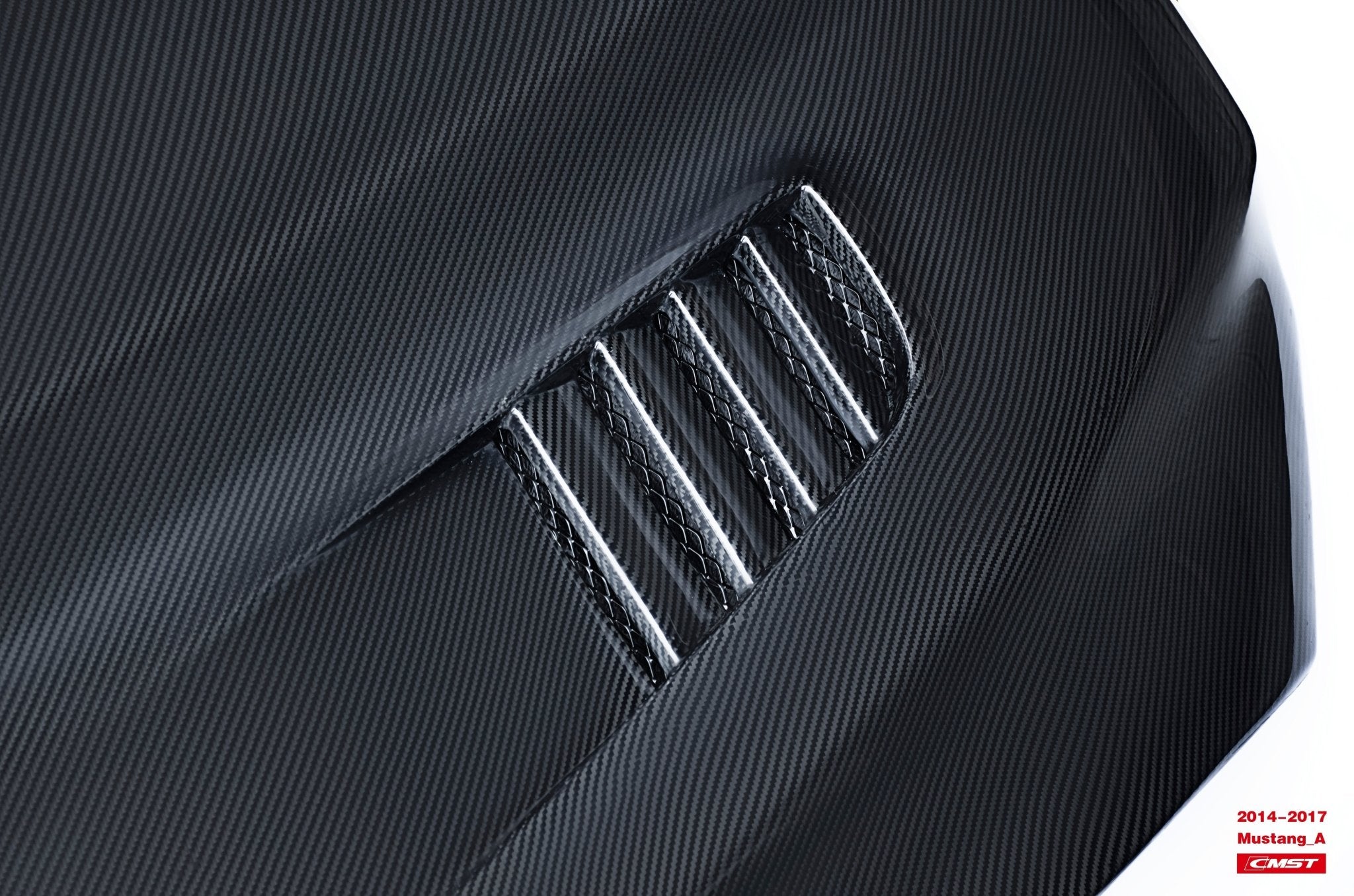CMST Carbon Fiber Hood Ver.1 for Ford Mustang S550.1 2015 - 2017 Aftermarket Carbon Fiber Part / Bodykit - Robot Bodykits