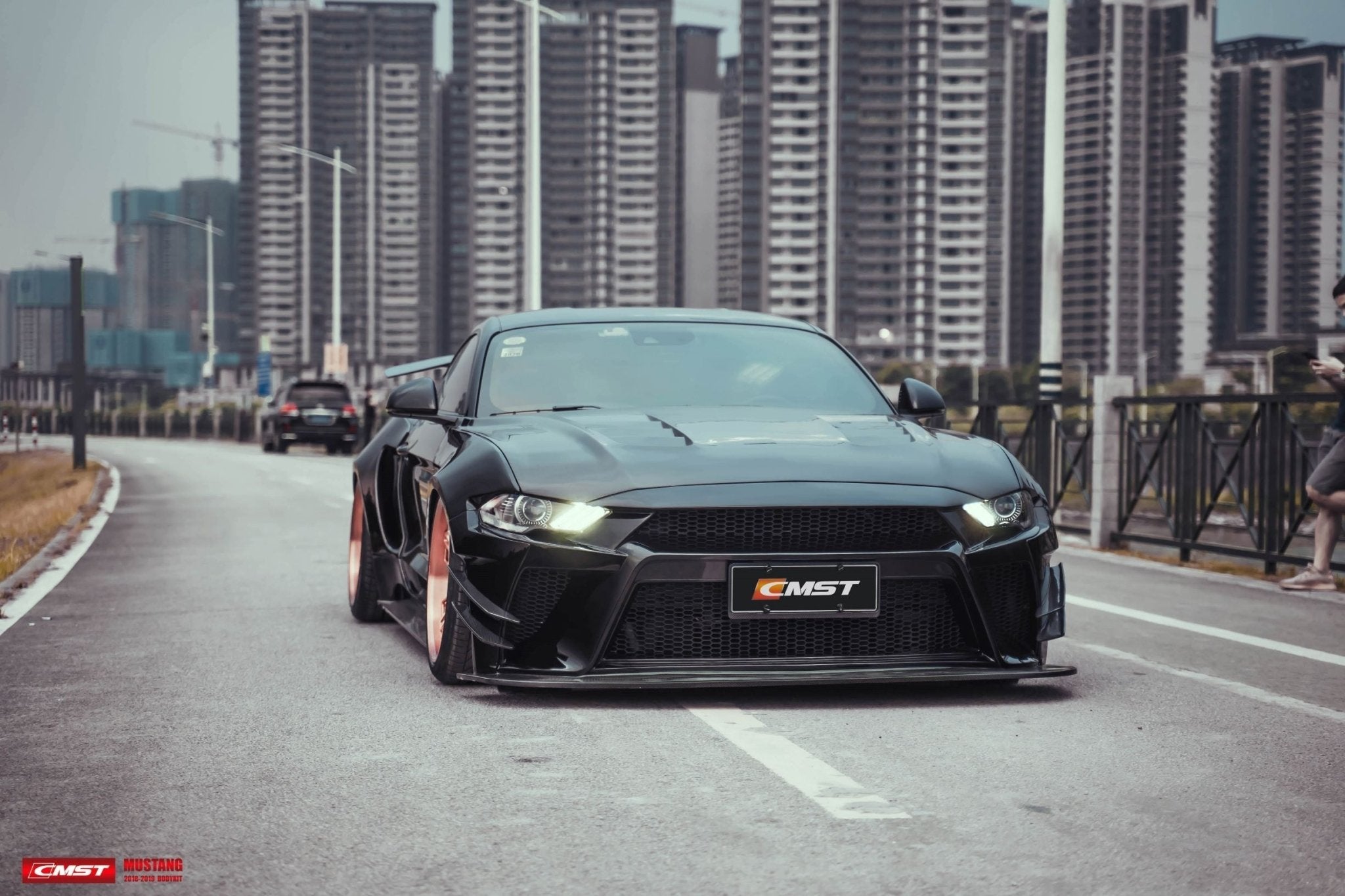 CMST Carbon Fiber Hood Ver.1 for Ford Mustang S550.2 2018 - ON Aftermarket Carbon Fiber Part / Bodykit - Robot Bodykits