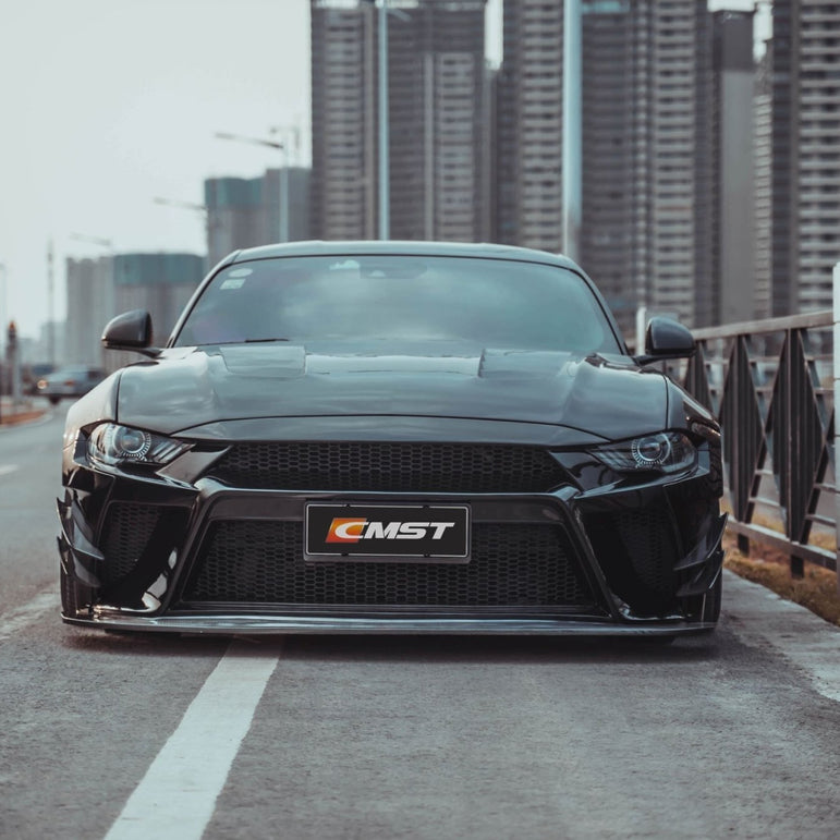 CMST Carbon Fiber Hood Ver.1 for Ford Mustang S550.2 2018 - ON Aftermarket Carbon Fiber Part / Bodykit - Robot Bodykits