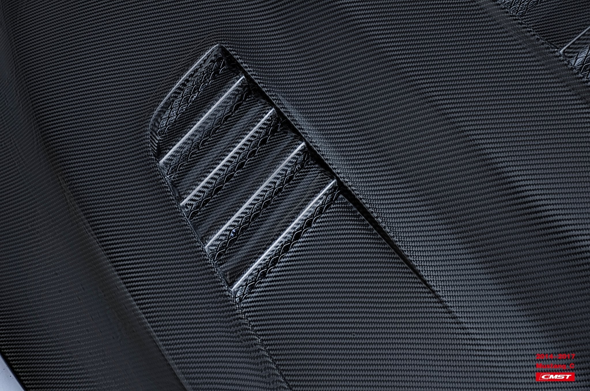 CMST Carbon Fiber Hood Ver.3 for Ford Mustang S550.1 2015 - 2017 Aftermarket Carbon Fiber Part / Bodykit - Robot Bodykits