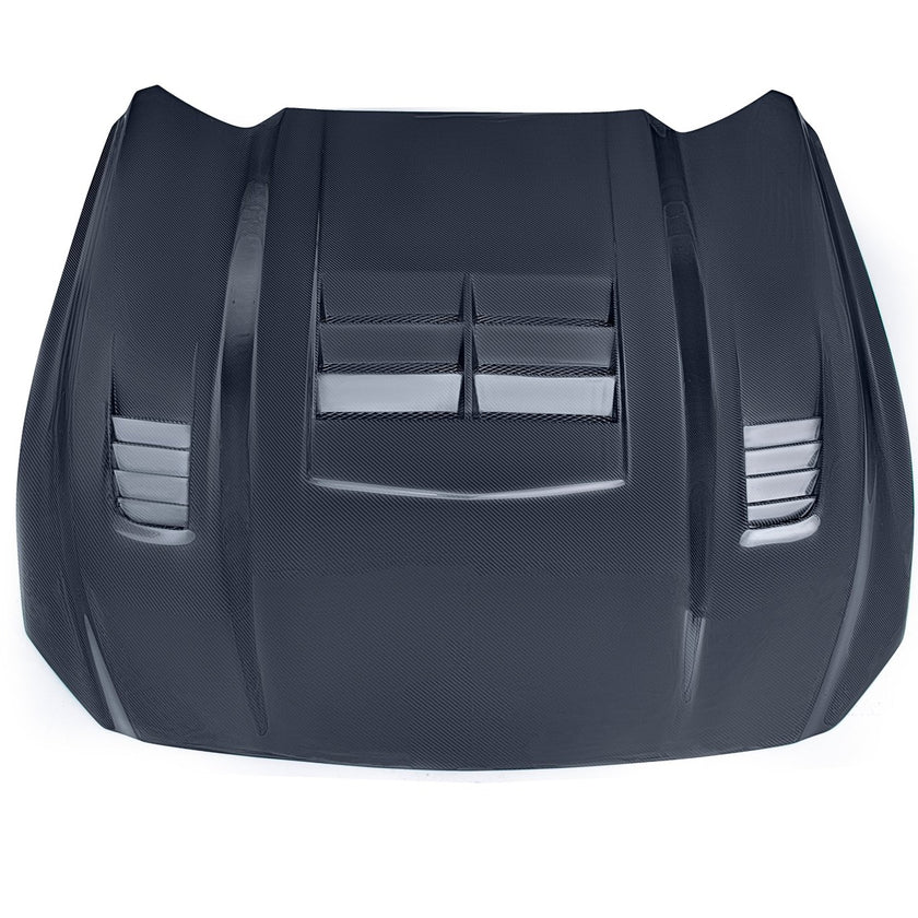 CMST Carbon Fiber Hood Ver.3 for Ford Mustang S550.1 2015 - 2017 Aftermarket Carbon Fiber Part / Bodykit - Robot Bodykits