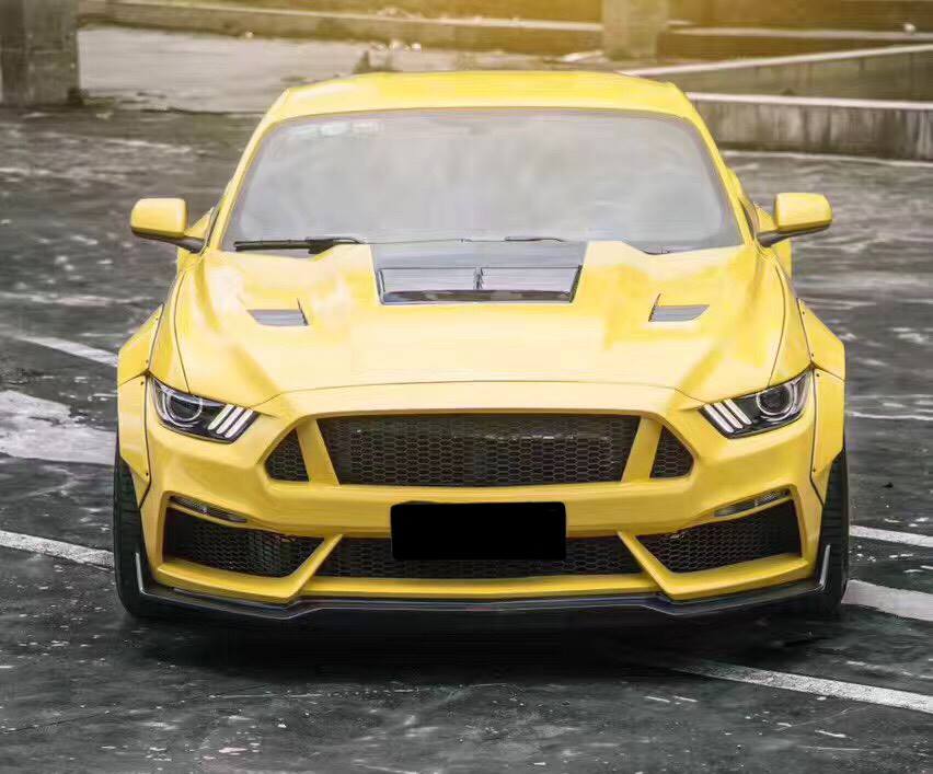 CMST Carbon Fiber Hood Ver.3 for Ford Mustang S550.1 2015 - 2017 Aftermarket Carbon Fiber Part / Bodykit - Robot Bodykits