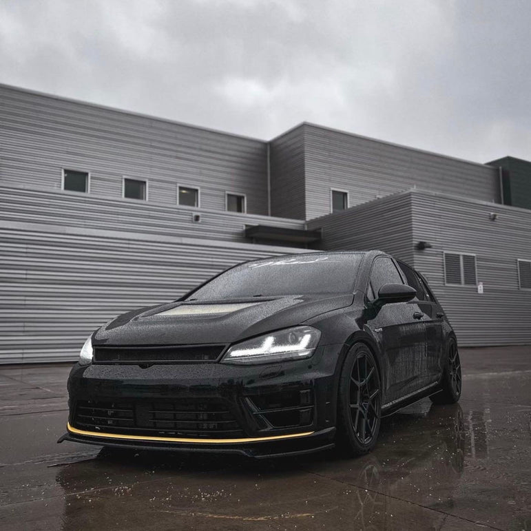 CMST Carbon Fiber PVC Glass Transparent Hood for Volkswagen GTI & Golf R & Golf MK7 MK7.5 Aftermarket Carbon Fiber Part / Bodykit - Robot Bodykits