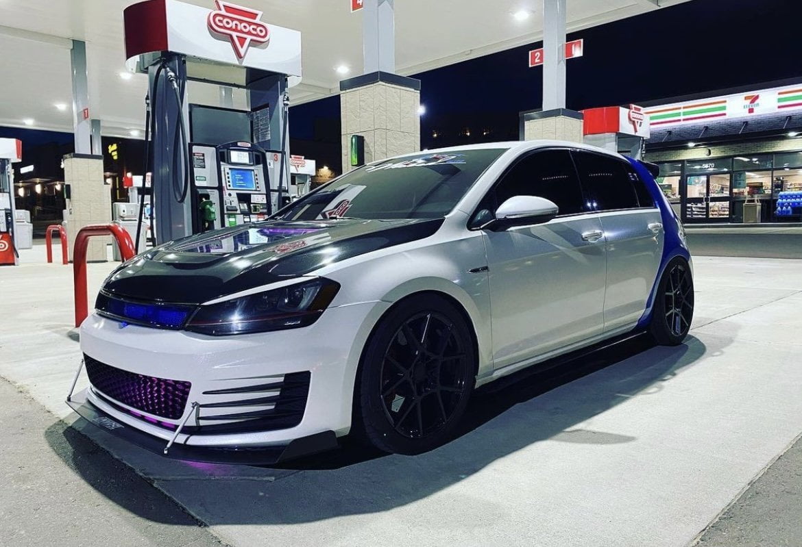 CMST Carbon Fiber PVC Glass Transparent Hood for Volkswagen GTI & Golf R & Golf MK7 MK7.5 Aftermarket Carbon Fiber Part / Bodykit - Robot Bodykits