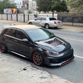CMST Carbon Fiber PVC Glass Transparent Hood for Volkswagen GTI & Golf R & Golf MK7 MK7.5 Aftermarket Carbon Fiber Part / Bodykit - Robot Bodykits
