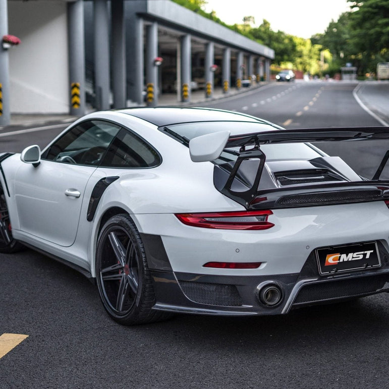 CMST Carbon Fiber Rear Bumper & Diffuser for Porsche 991.1 991.2 GT2RS (2012-2018) Aftermarket Carbon Fiber Part / Bodykit - Robot Bodykits