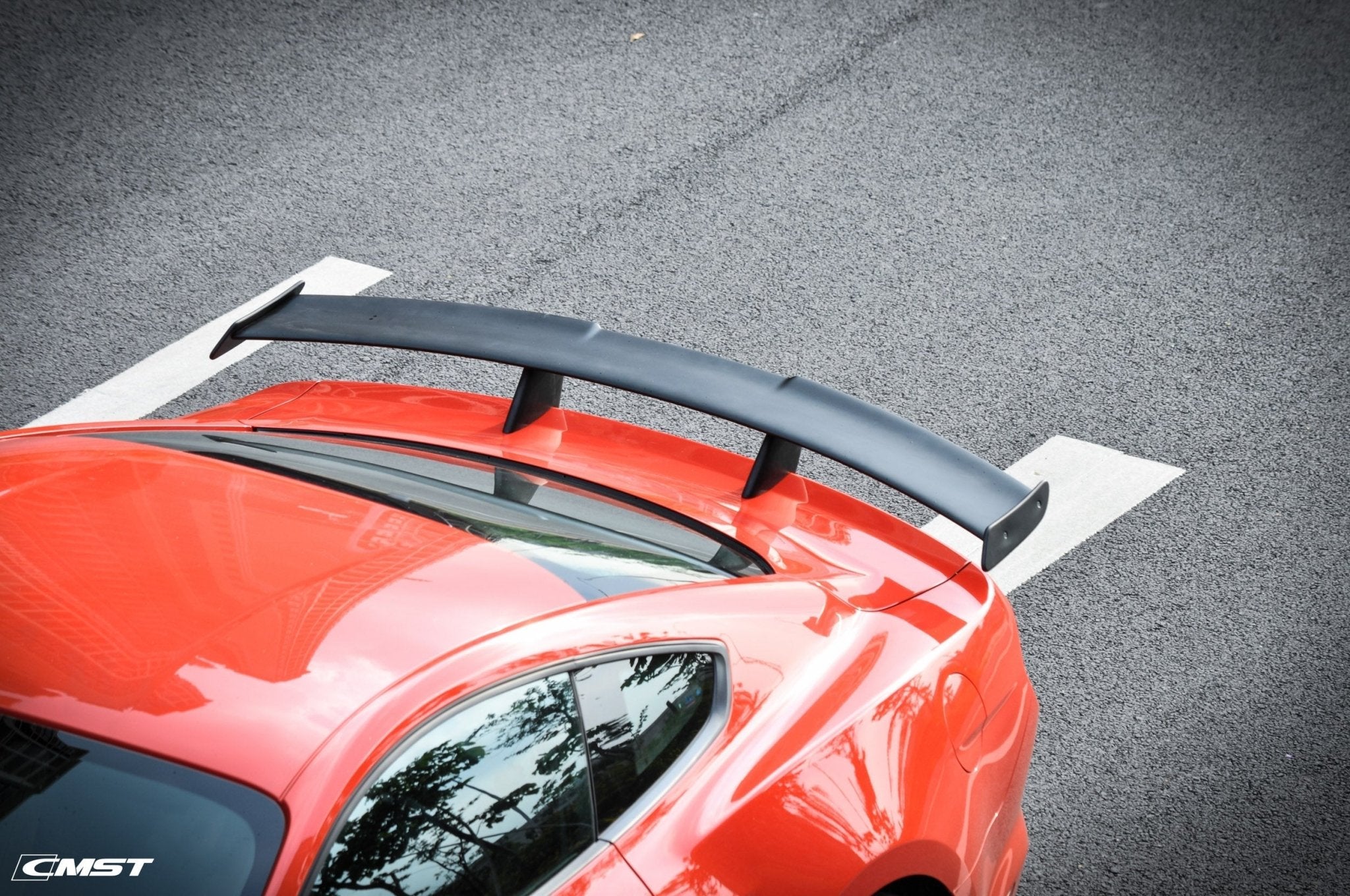 CMST Carbon Fiber Rear Spoiler Ver.1 for Ford Mustang S550 2015 - ON Aftermarket Carbon Fiber Part / Bodykit - Robot Bodykits