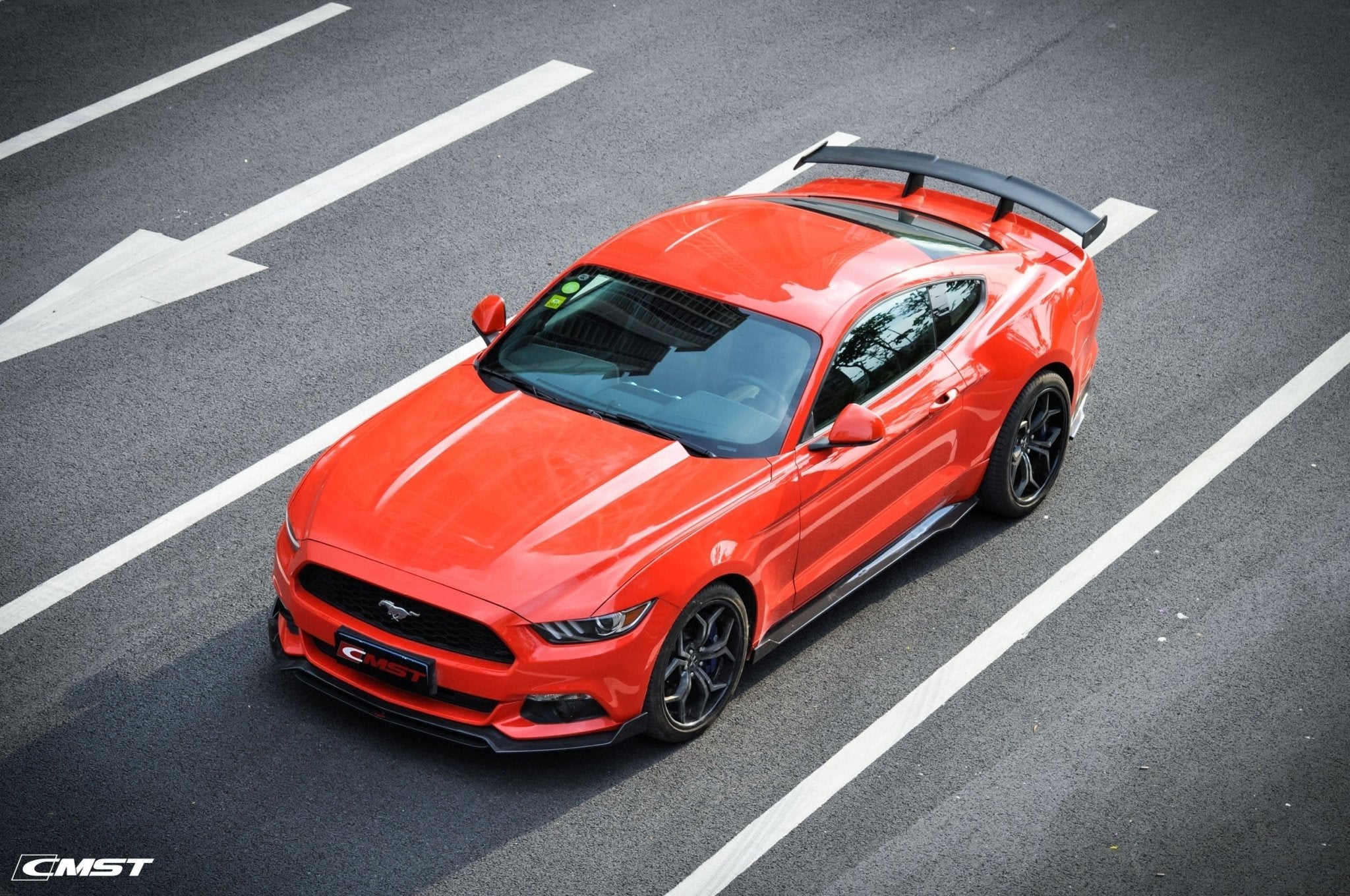 CMST Carbon Fiber Rear Spoiler Ver.1 for Ford Mustang S550 2015-ON Aftermarket Carbon Fiber Part / Bodykit - Robot Bodykits