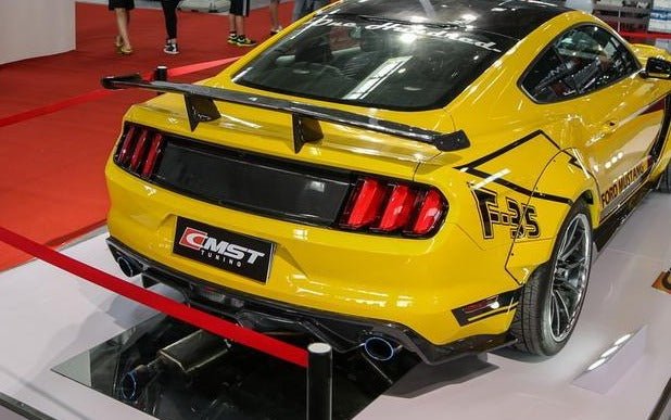 CMST Carbon Fiber Rear Spoiler Ver.1 for Ford Mustang S550 2015-ON Aftermarket Carbon Fiber Part / Bodykit - Robot Bodykits