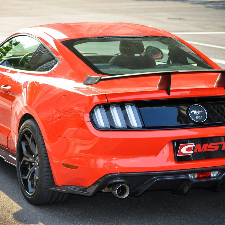 CMST Carbon Fiber Rear Spoiler Ver.1 for Ford Mustang S550 2015 - ON Aftermarket Carbon Fiber Part / Bodykit - Robot Bodykits