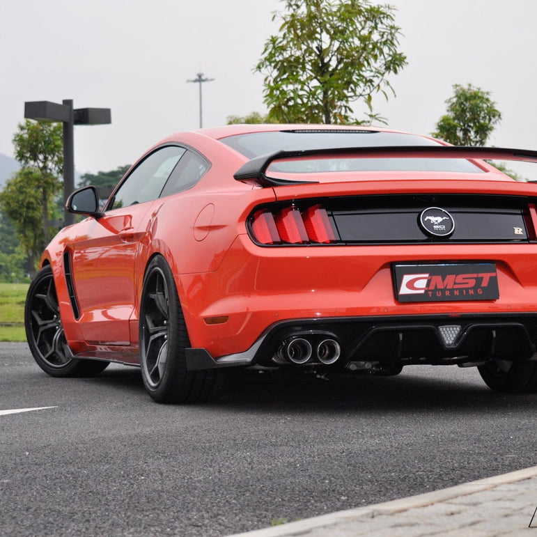 CMST Carbon Fiber Rear Spoiler Ver.2 for Ford Mustang S550.1 2015 - 2017 Aftermarket Carbon Fiber Part / Bodykit - Robot Bodykits