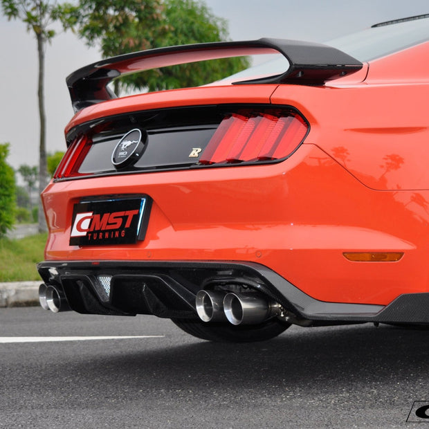 CMST Carbon Fiber Rear Spoiler Ver.2 for Ford Mustang S550.1 2015 - 2017 Aftermarket Carbon Fiber Part / Bodykit - Robot Bodykits