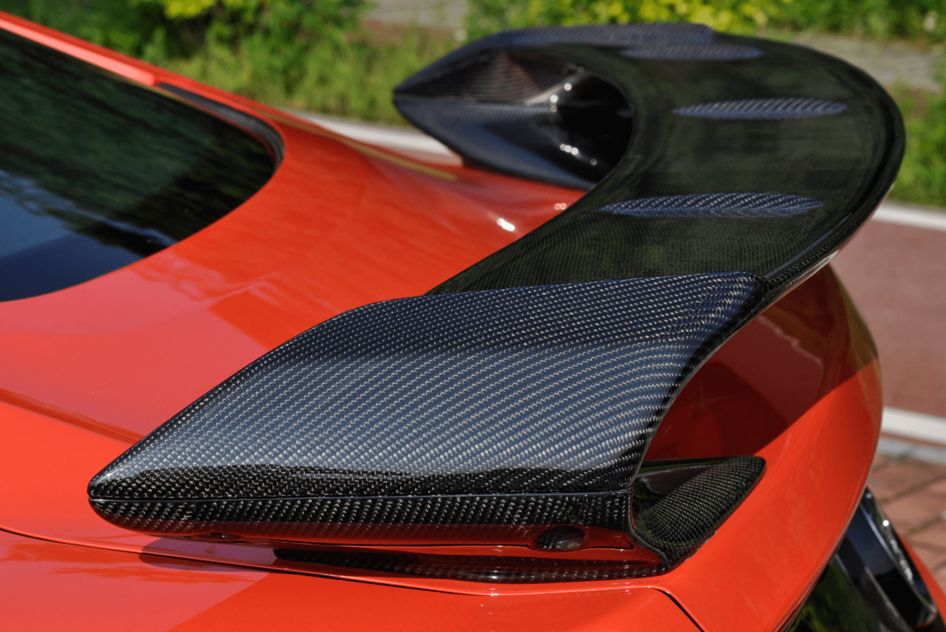 CMST Carbon Fiber Rear Spoiler Ver.2 for Ford Mustang S550.1 2015 - 2017 Aftermarket Carbon Fiber Part / Bodykit - Robot Bodykits