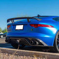 CMST Carbon fiber Rear Spoiler Wing Ver.1 for Jaguar F-Type 2014-ON Aftermarket Carbon Fiber Part / Bodykit - Robot Bodykits