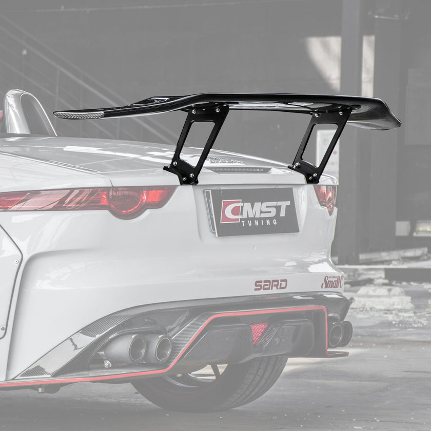 CMST Carbon fiber Rear Spoiler Wing Ver.2 for Jaguar F-Type 20 Aftermarket Carbon Fiber Part / Bodykit - Robot Bodykits