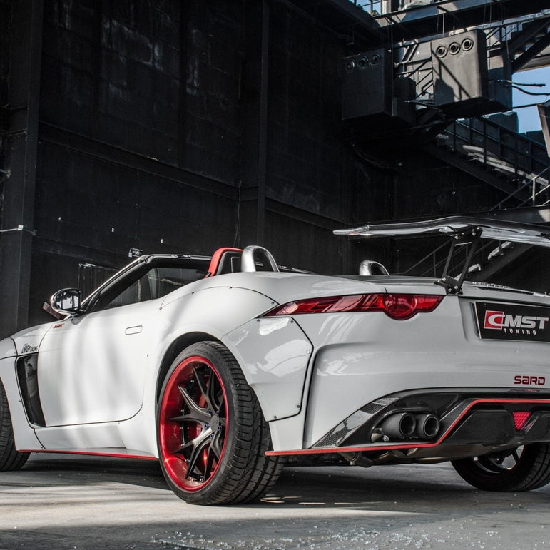 CMST Carbon fiber Rear Spoiler Wing Ver.2 for Jaguar F-Type 20 Aftermarket Carbon Fiber Part / Bodykit - Robot Bodykits