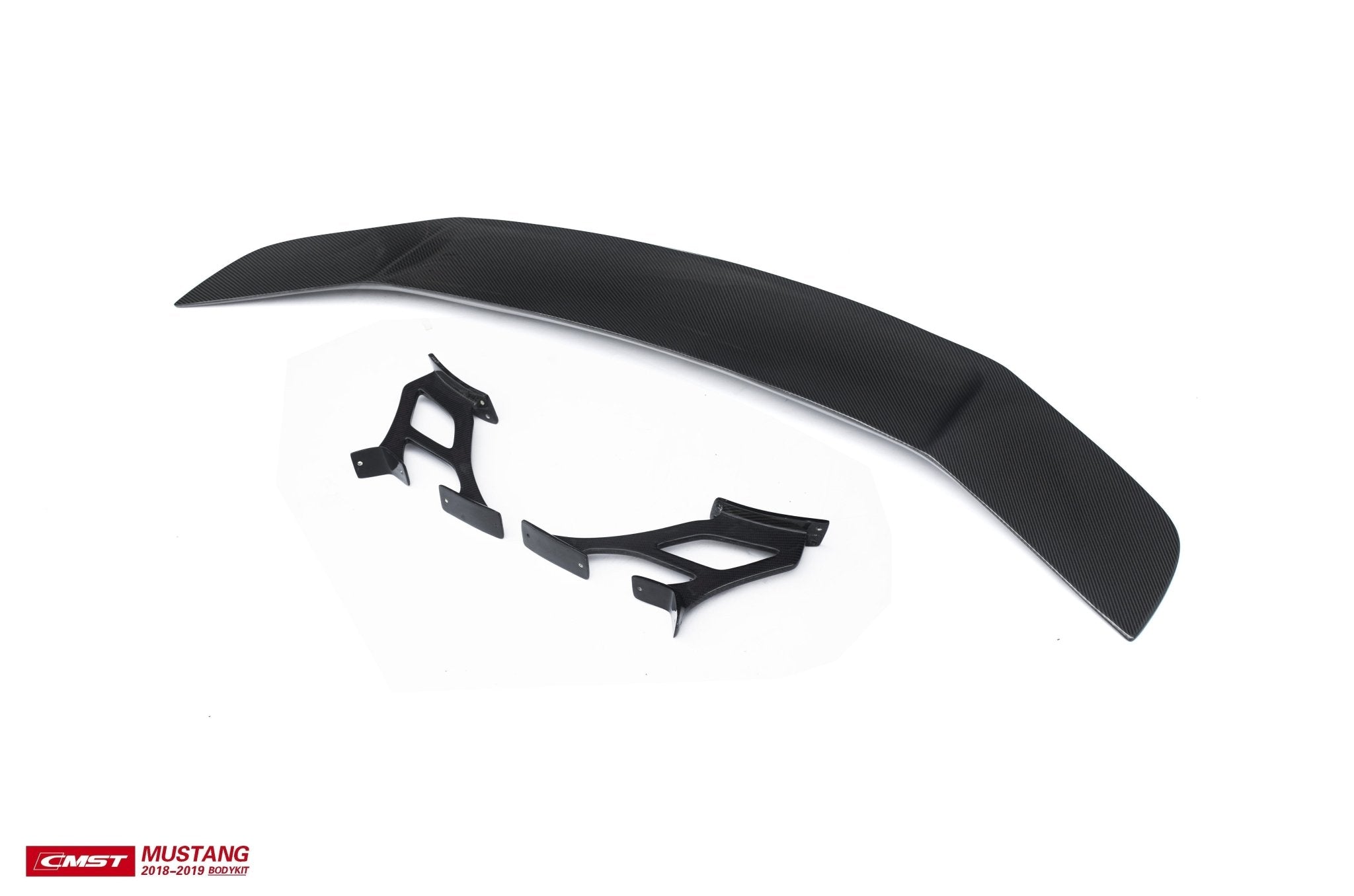CMST Carbon Fiber Rear Spoiler Wing Ver.4 for Ford Mustang S550 2015-2022 Aftermarket Carbon Fiber Part / Bodykit - Robot Bodykits