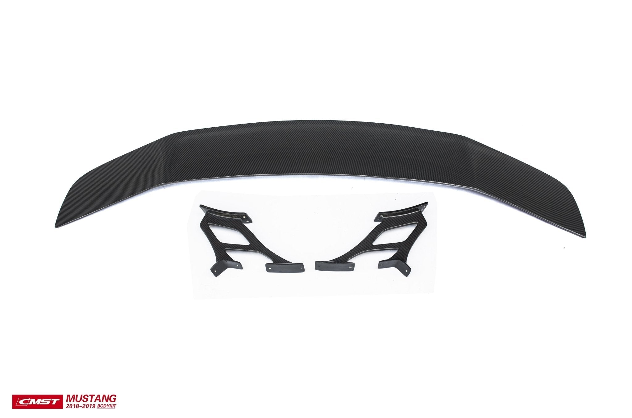 CMST Carbon Fiber Rear Spoiler Wing Ver.4 for Ford Mustang S550 2015-2022 Aftermarket Carbon Fiber Part / Bodykit - Robot Bodykits