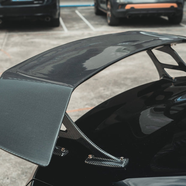 CMST Carbon Fiber Rear Spoiler Wing Ver.4 for Ford Mustang S550 2015 - 2022 Aftermarket Carbon Fiber Part / Bodykit - Robot Bodykits