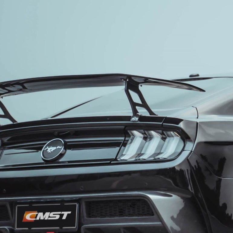 CMST Carbon Fiber Rear Spoiler Wing Ver.4 for Ford Mustang S550 2015 - 2022 Aftermarket Carbon Fiber Part / Bodykit - Robot Bodykits
