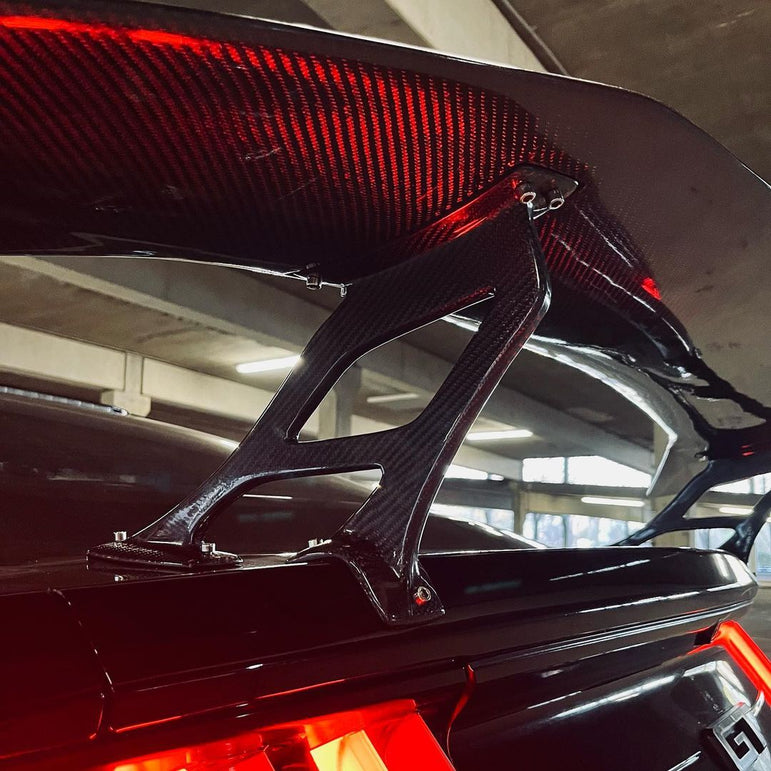 CMST Carbon Fiber Rear Spoiler Wing Ver.4 for Ford Mustang S550 2015 - 2022 Aftermarket Carbon Fiber Part / Bodykit - Robot Bodykits
