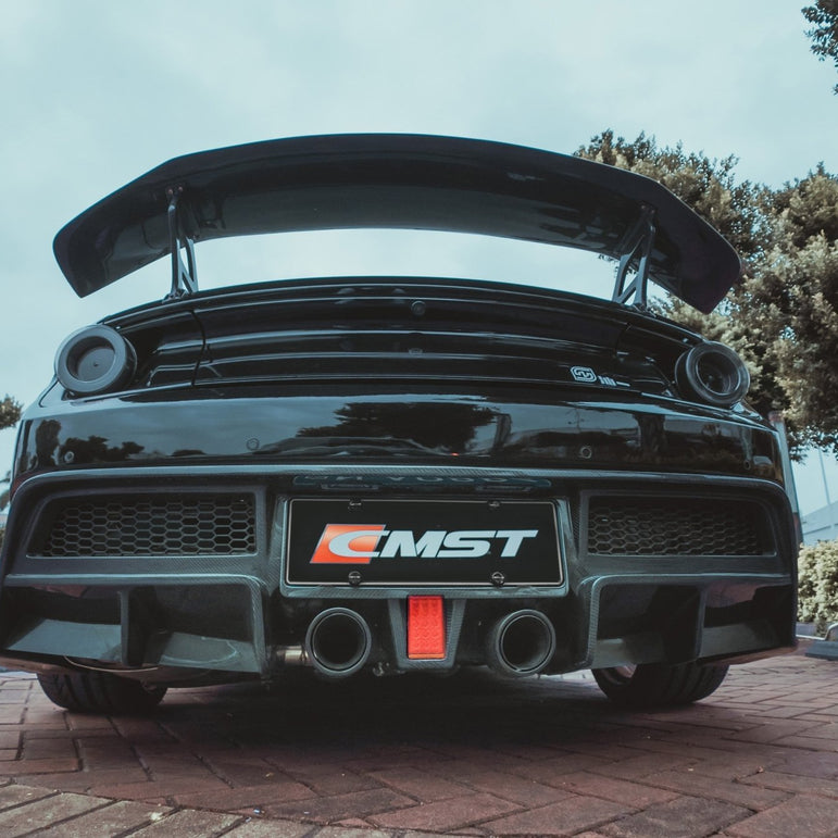 CMST Carbon Fiber Rear Spoiler Wing Ver.4 for Ford Mustang S550 2015 - 2022 Aftermarket Carbon Fiber Part / Bodykit - Robot Bodykits