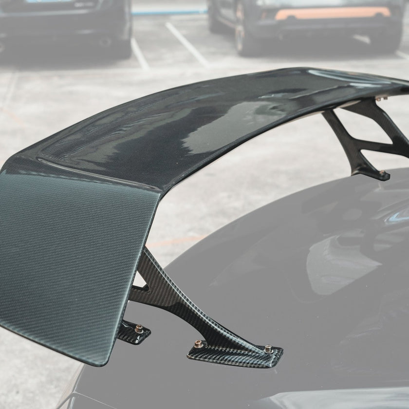 CMST Carbon Fiber Rear Spoiler Wing Ver.4 for Ford Mustang S550 2015 - 2022 Aftermarket Carbon Fiber Part / Bodykit - Robot Bodykits