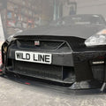 CMST Carbon Fiber Stage 1 Front Bumper & Lip for Nissan GTR GT-R R35 2008-2016 Facelift Conversion Aftermarket Carbon Fiber Part / Bodykit - Robot Bodykits