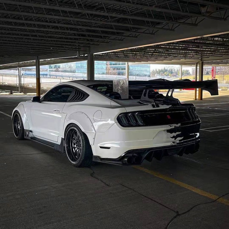CMST Carbon Fiber Super GT Wing for Ford Mustang S550.1 2015 - 2022 Aftermarket Carbon Fiber Part / Bodykit - Robot Bodykits