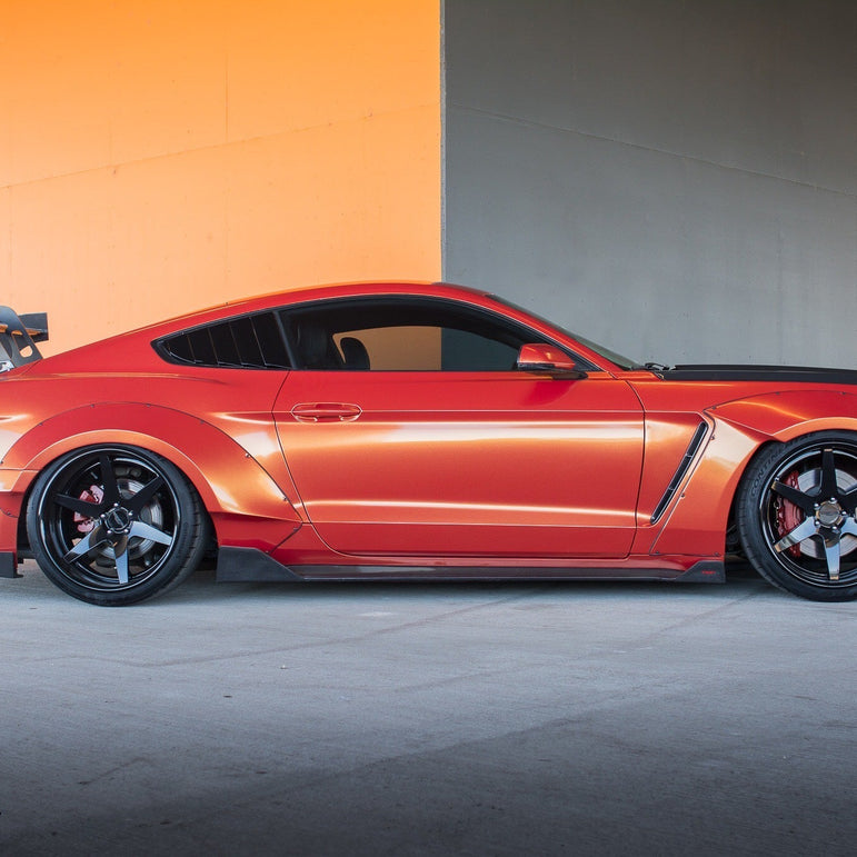 CMST Carbon Fiber Super GT Wing for Ford Mustang S550.1 2015 - 2022 Aftermarket Carbon Fiber Part / Bodykit - Robot Bodykits