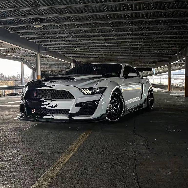 CMST Carbon Fiber Super GT Wing for Ford Mustang S550.1 2015 - 2022 Aftermarket Carbon Fiber Part / Bodykit - Robot Bodykits