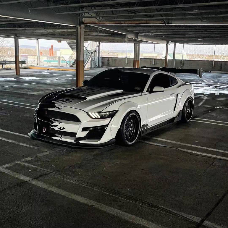 CMST Carbon Fiber Super GT Wing for Ford Mustang S550.1 2015 - 2022 Aftermarket Carbon Fiber Part / Bodykit - Robot Bodykits