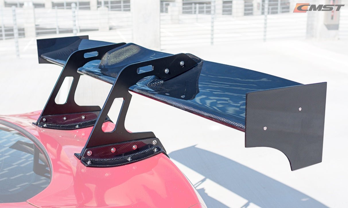 CMST Carbon Fiber Super GT Wing for Ford Mustang S550.1 2015 - 2022 Aftermarket Carbon Fiber Part / Bodykit - Robot Bodykits