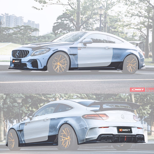 CMST Carbon Fiber Wide Body Kit for Mercedes-Benz C43 C300 C Coupe 2015-ON Aftermarket Carbon Fiber Part / Bodykit - Robot Bodykits