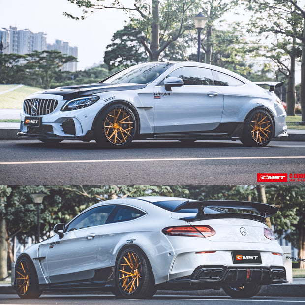 CMST Carbon Fiber Wide Body Kit for Mercedes-Benz C43 C300 C Coupe 2015-ON Aftermarket Carbon Fiber Part / Bodykit - Robot Bodykits