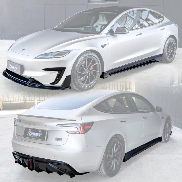 CMST Carbon Tesla Model 3 Highland Performance Carbon Fibre Bodykit Aftermarket Carbon Fiber Part / Bodykit - Robot Bodykits