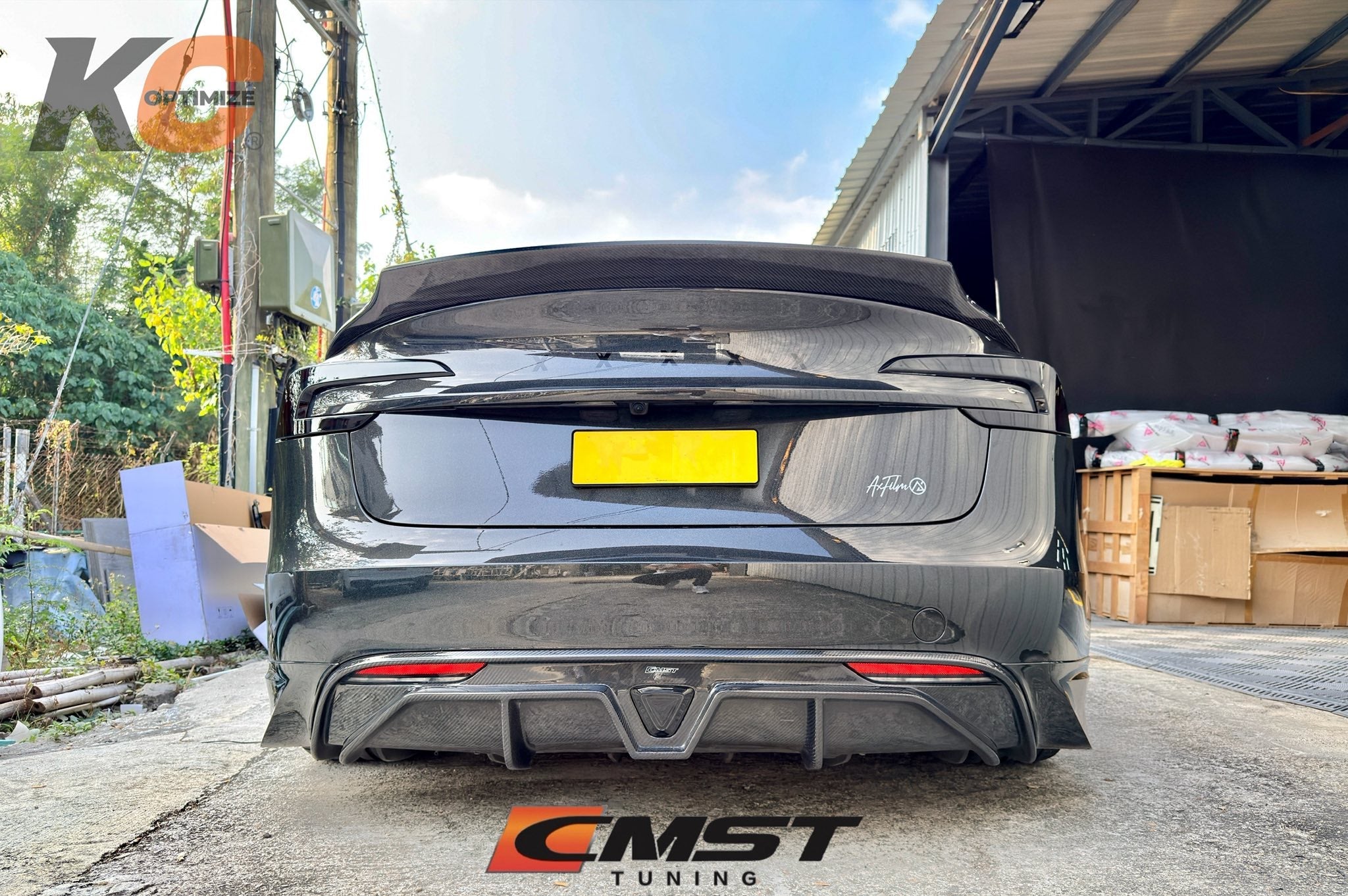 CMST Carbon Tesla Model 3 Highland Performance Carbon Fibre Bodykit Aftermarket Carbon Fiber Part / Bodykit - Robot Bodykits