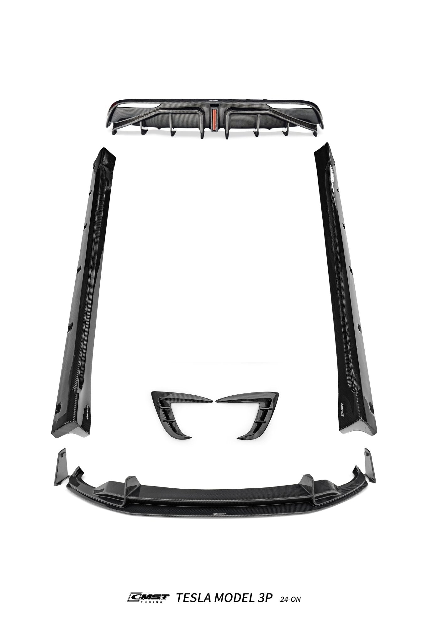 CMST Carbon Tesla Model 3 Highland Performance Carbon Fibre Bodykit Aftermarket Carbon Fiber Part / Bodykit - Robot Bodykits