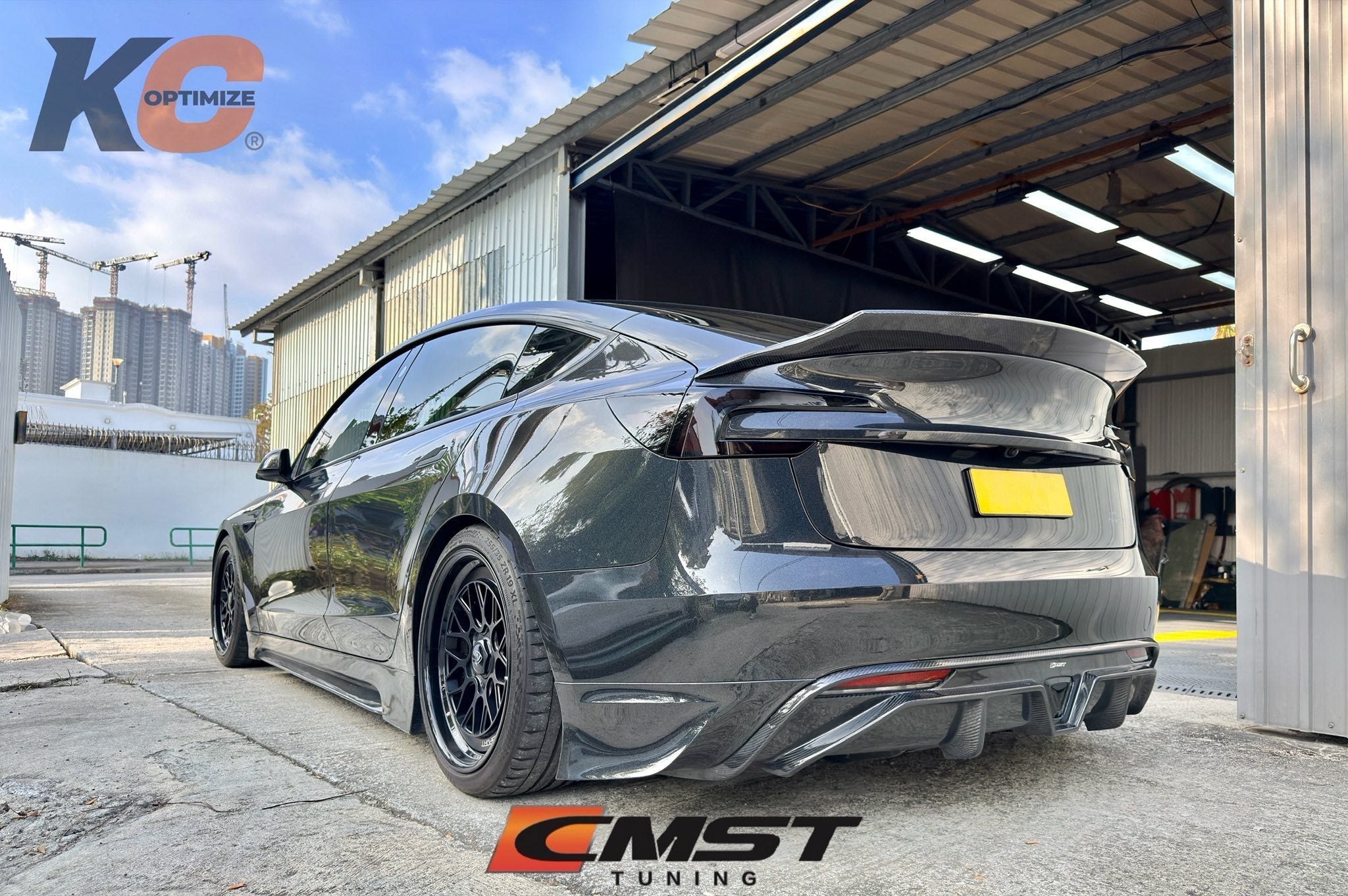 CMST Carbon Tesla Model 3 Highland Performance Carbon Fibre Bodykit Aftermarket Carbon Fiber Part / Bodykit - Robot Bodykits